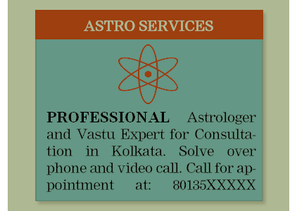 astrology ad in newspaper